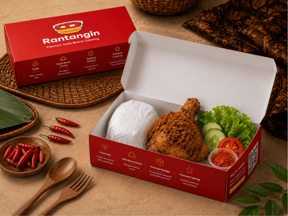 Sajian Lunch Box Rantangin
